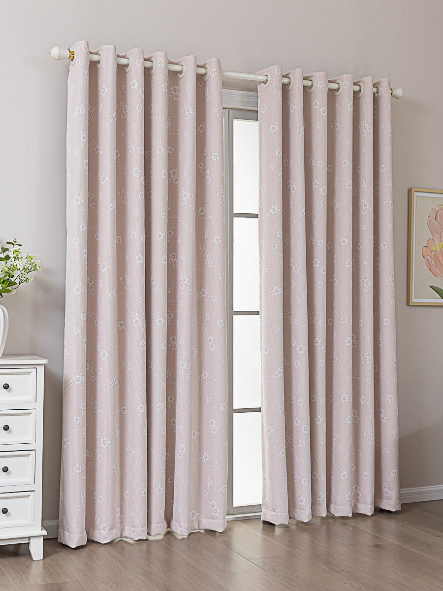 醉芙蓉 提花窗帘