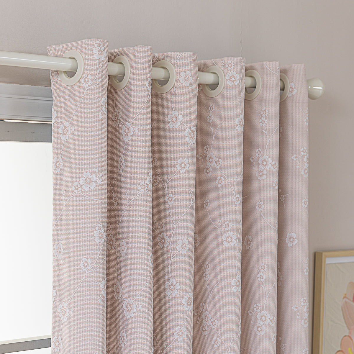 醉芙蓉 提花窗帘