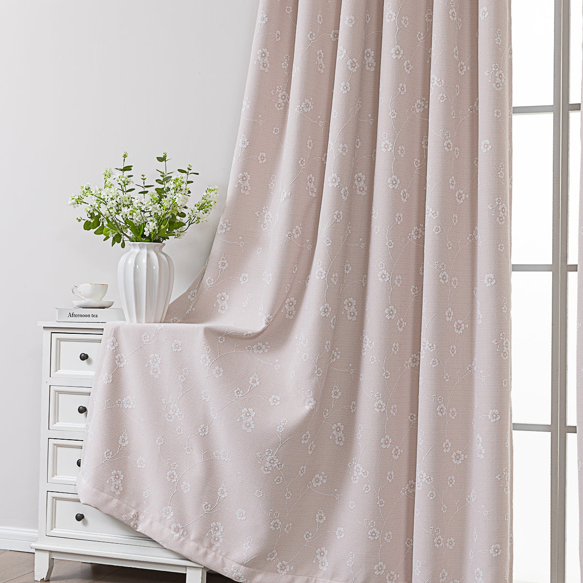 醉芙蓉 提花窗帘