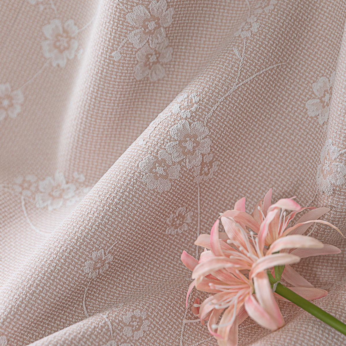 醉芙蓉 提花窗帘