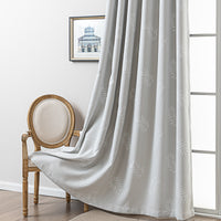 Yumoo Leaf Jacquard Curtain
