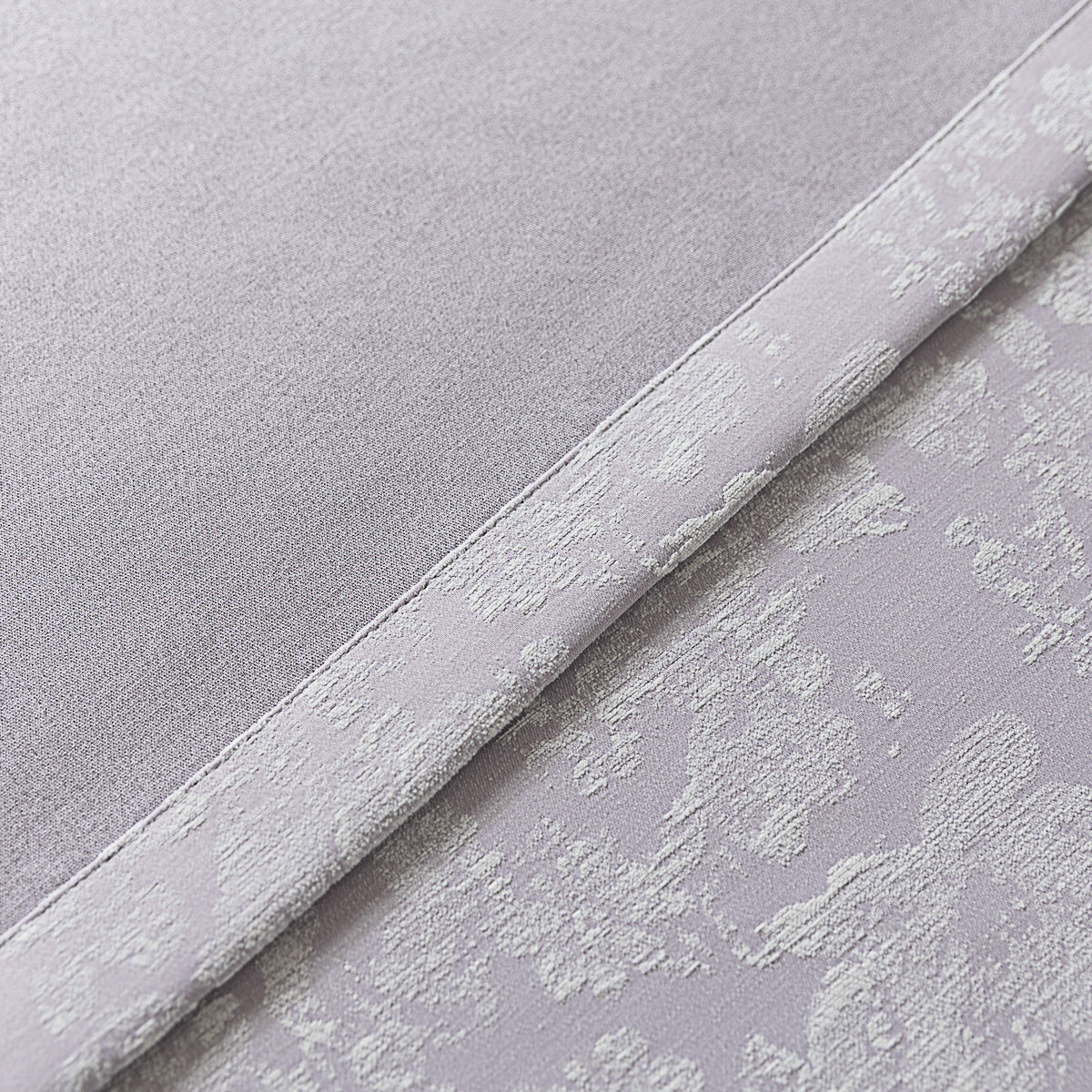 Seasonal Purple Jacquard Curtain