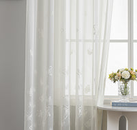 蝶恋花 绣花纱帘