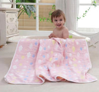 Colorful Cloud Cartoon Cotton Baby Blanket