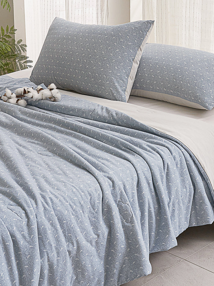 Lithe Leaf Cotton Pillow Sham