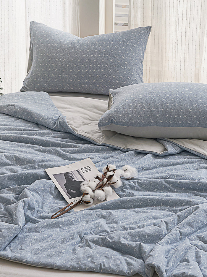 Lithe Leaf Cotton Pillow Sham