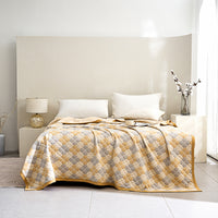 Asher Cotton Knitted Summer Blanket