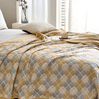 Asher Cotton Knitted Summer Blanket