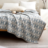 Vega Cotton Knitted Summer Blanket