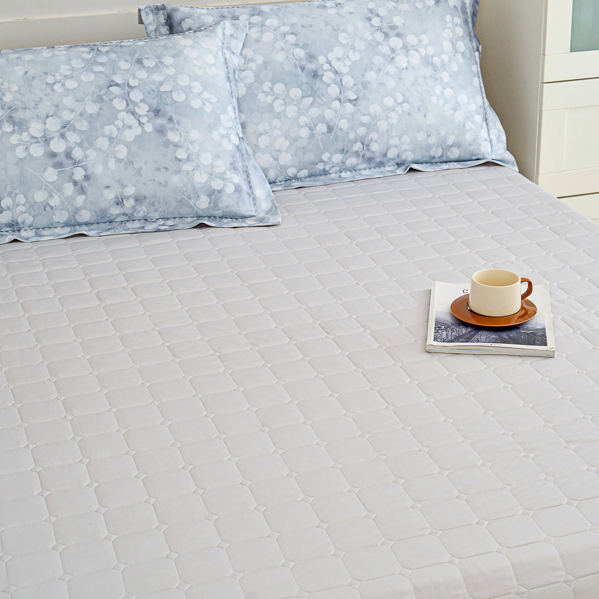 Clement Floral Premium Cotton Bedspread Set