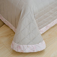 Rozy Floral Premium Cotton Bedspread Set