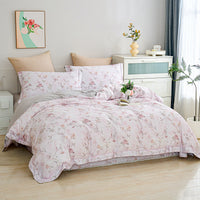 Rozy Floral Premium Cotton Bedspread Set