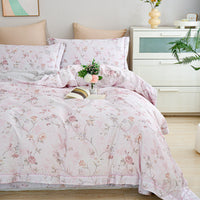 Rozy Floral Premium Cotton Bedspread Set
