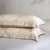 Phantom Gold Tencel™ Jacquard Pillow Sham x2P