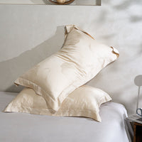 Phantom Gold Tencel™ Jacquard Pillow Sham x2P
