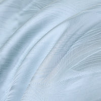 晓拂蓝 天丝提花枕套组