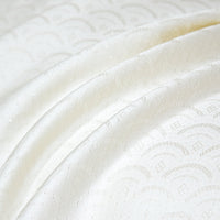 菱羽白 天丝提花枕套组