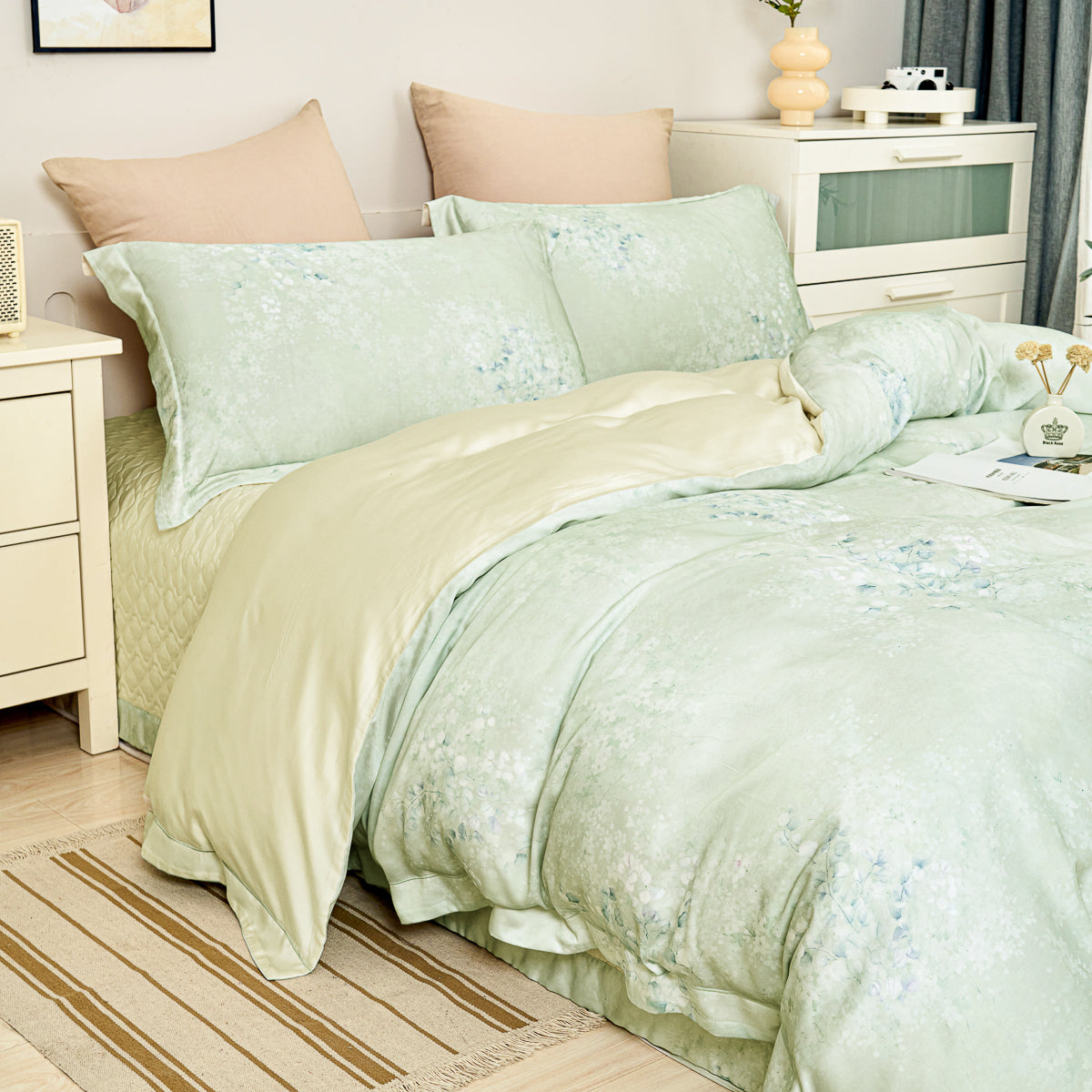 Orabe Floral TENCEL™ Lyocell Bedspread Sets