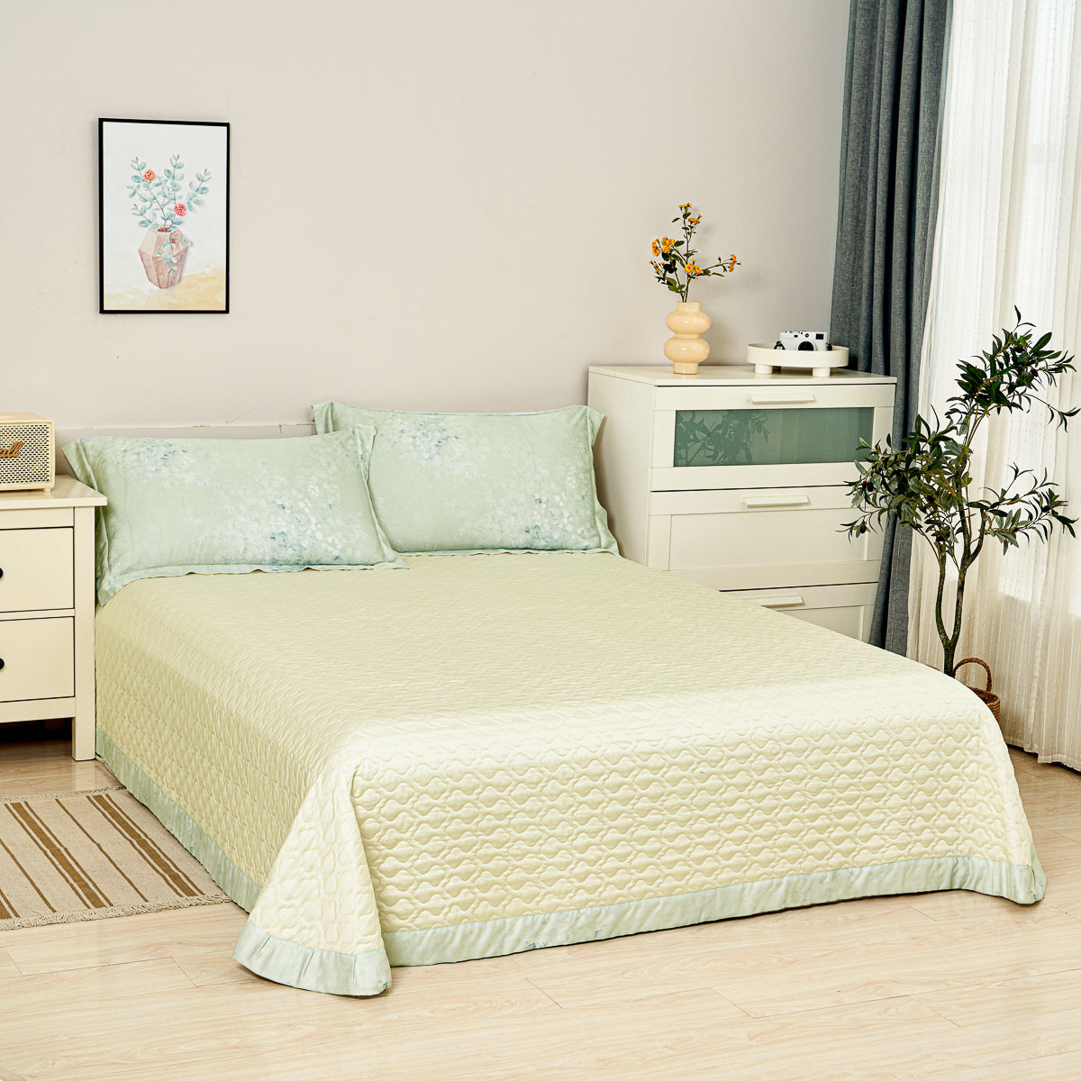 Orabe Floral TENCEL™ Lyocell Bedspread Sets