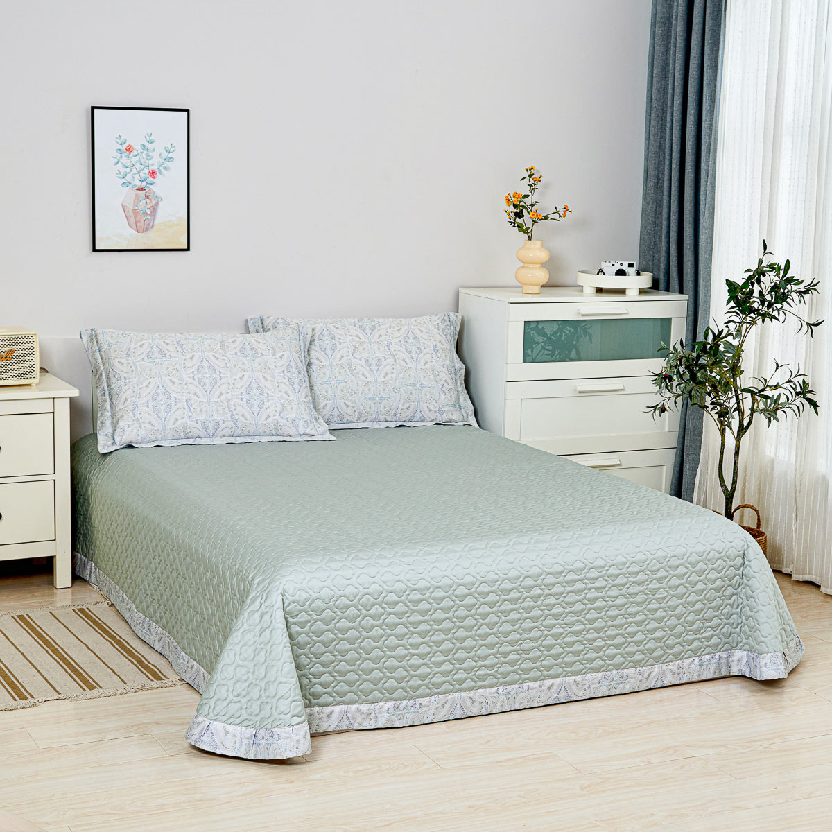 Ramona Pattern TENCEL™ Lyocell Bedspread Sets