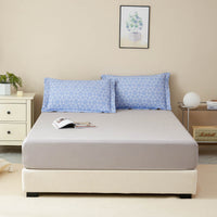Paloma Pattern Brushed Cotton Fitted Sheet Set
