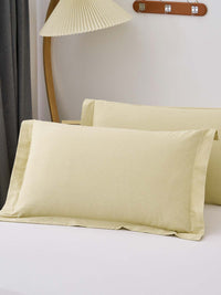 Psi-Tender Yellow Pattern Cotton Pillow Sham