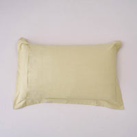 Psi-Tender Yellow Pattern Cotton Pillow Sham