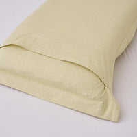 Psi-Tender Yellow Pattern Cotton Pillow Sham