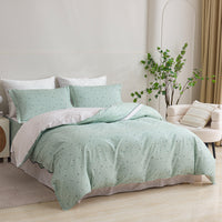 Sunflower Cotton Bedskirt Duvet Cover Set