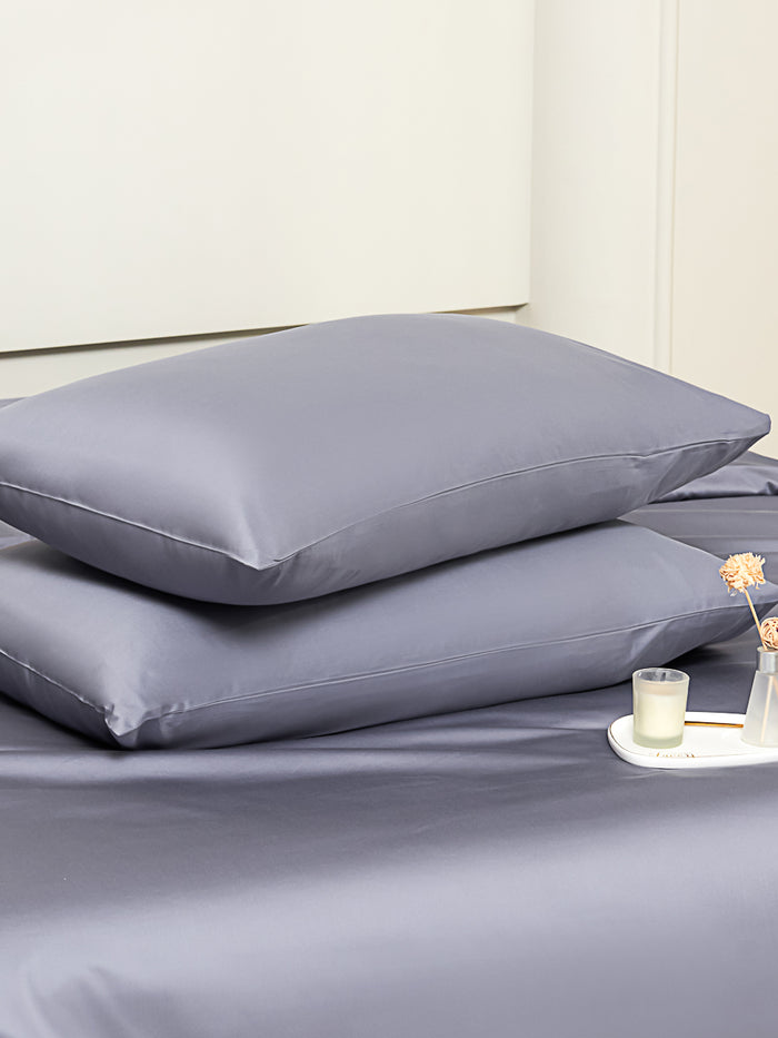 Jazz Blue Premium Cotton Duvet Cover Set