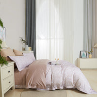 Cyra Pattern Premium Cotton Bedspread Set