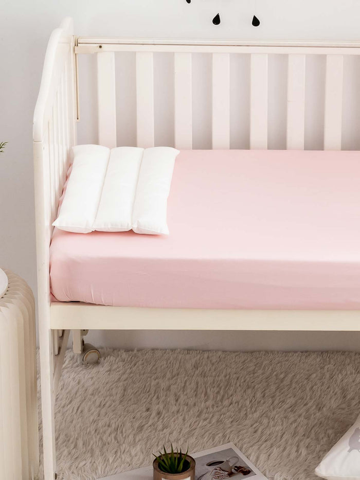 Baby Crib Fitted Sheet- PK/BL