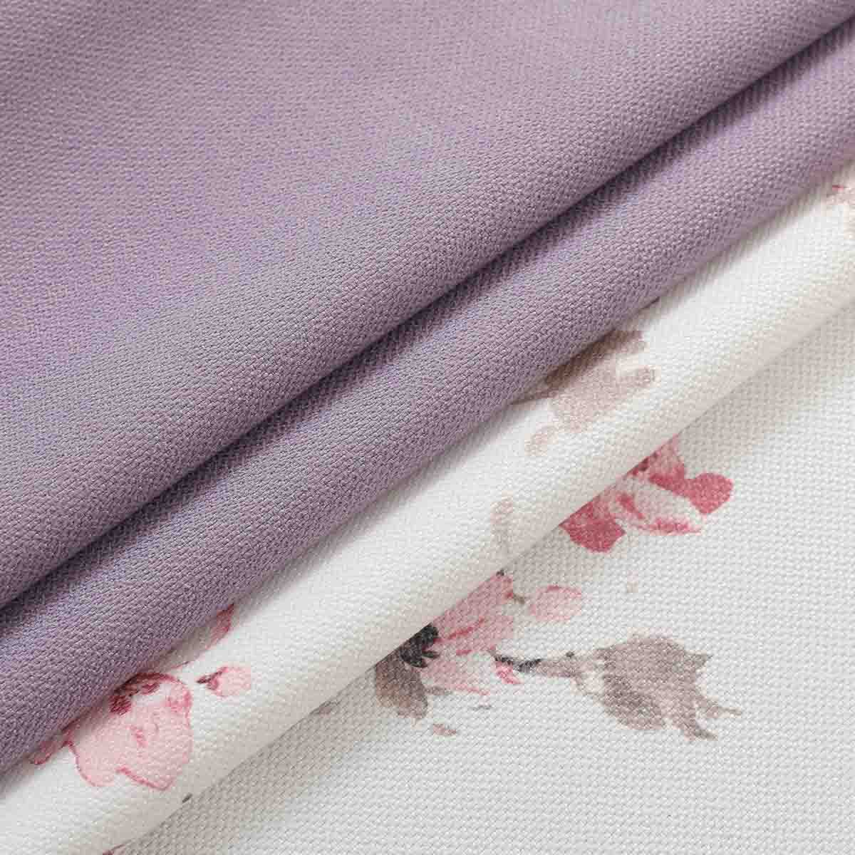 Lilac Land Floral Curtain