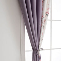 Lilac Land Floral Curtain