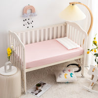 Baby Crib Fitted Sheet- PK/BL
