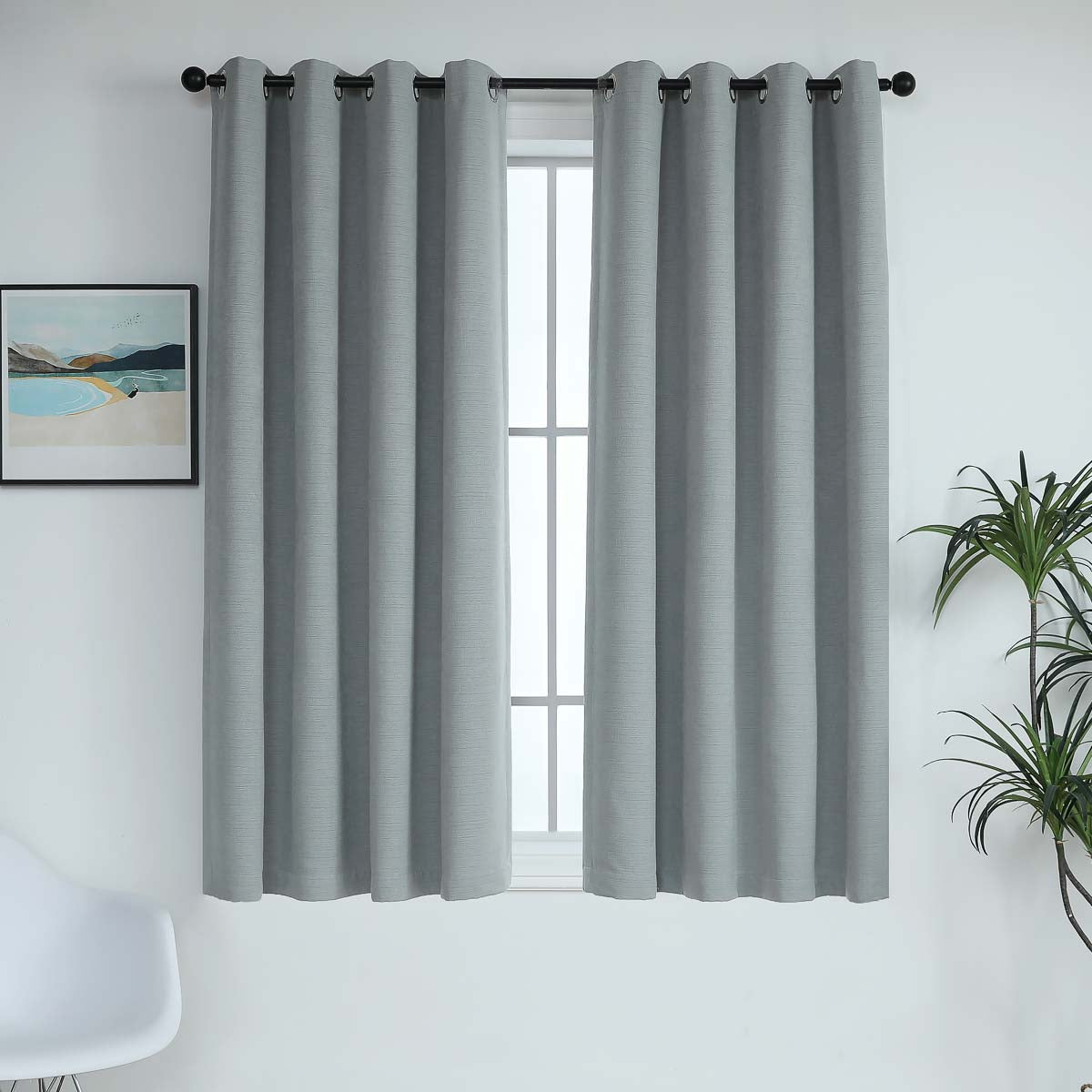 Bethka Solid Color Curtain