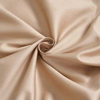 Champagne Gold Solid Color Premium Cotton Fitted Sheet Set