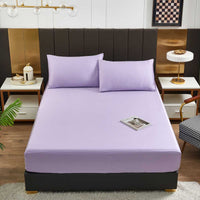 Orchid Purple Solid Color TENCEL™ Lyocell Fitted Sheet