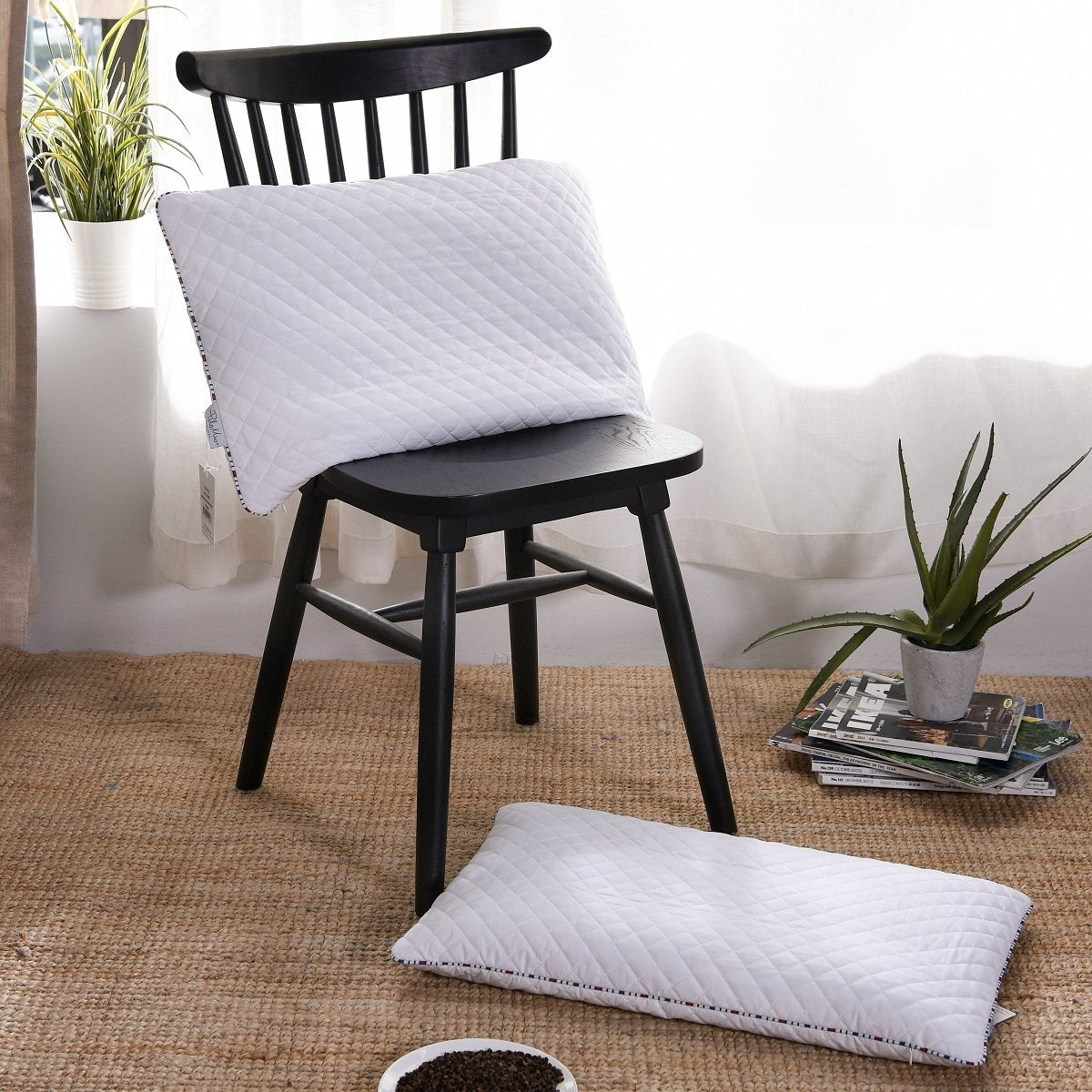 PiloMio® Adjustable Buckwheat Pillow - Medium