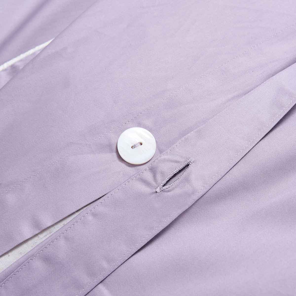 Purple Haze Solid Color Premium Cotton Fitted Sheet Set