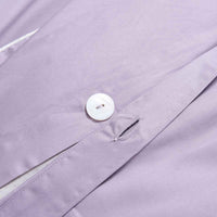 Purple Haze Solid Color Premium Cotton Fitted Sheet Set