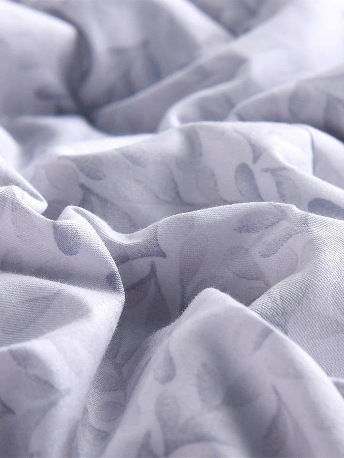 Stormy Ikat Cotton Flat Sheet