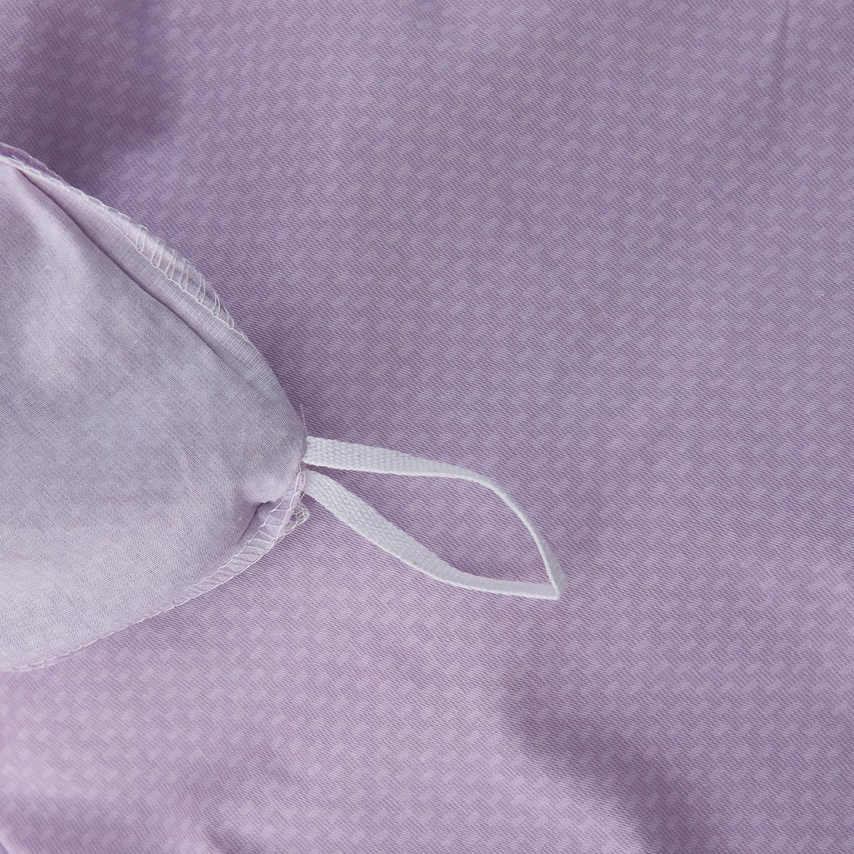 Theta Lilac Purple Pattern Cotton Duvet Cover