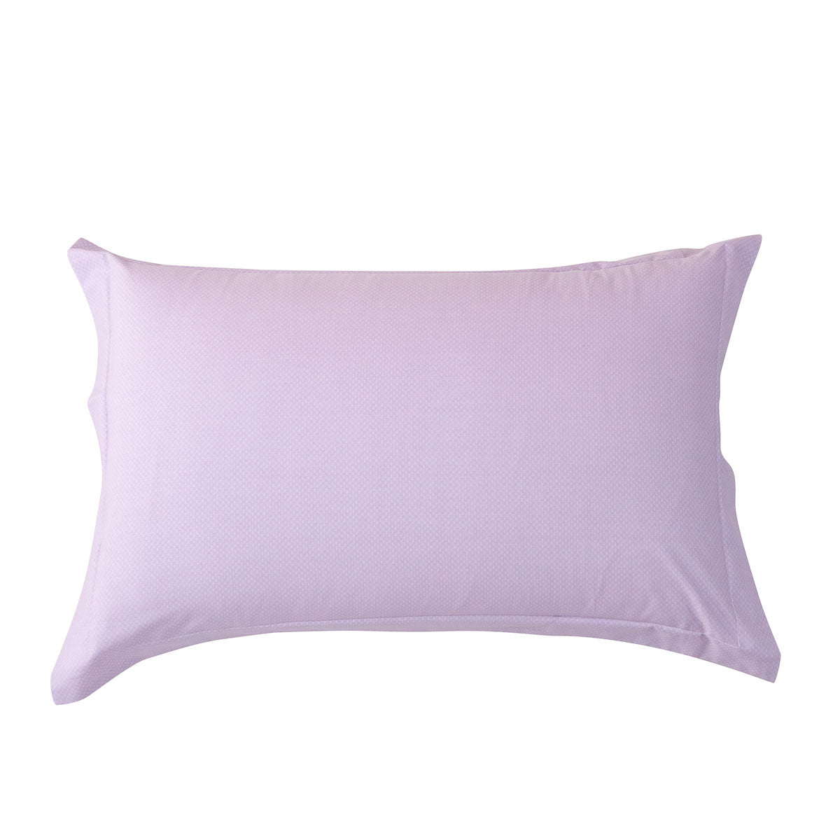 Theta Lilac Purple Pattern Cotton Pillow Sham