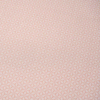 Zeta-Cream Pink Cotton Flat Sheet