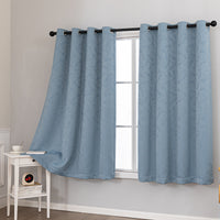 Romance Blackout Curtain -Smokey Blue