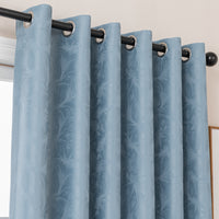 Romance Blackout Curtain -Smokey Blue