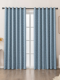 Romance Blackout Curtain -Smokey Blue