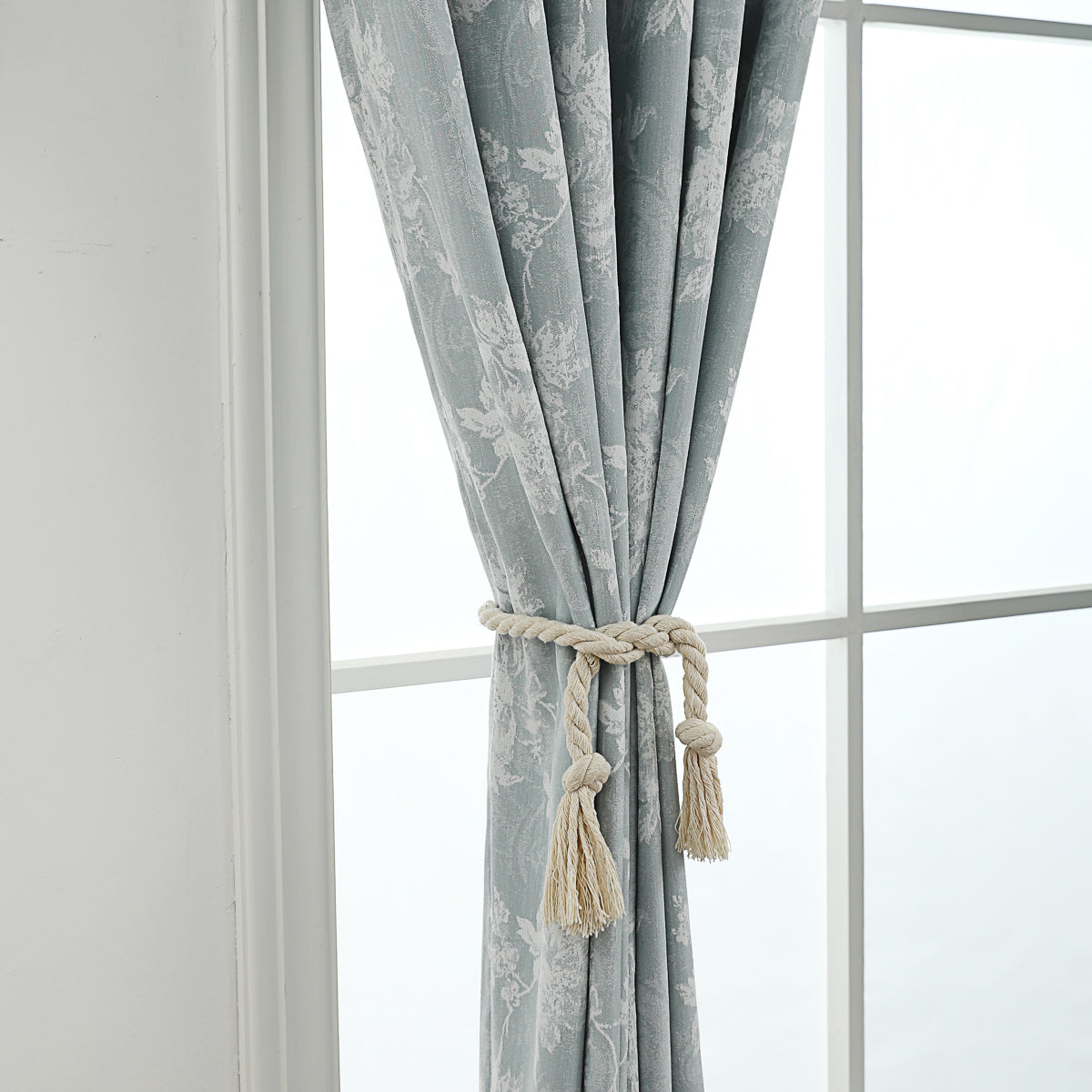 Dreamy Flower Jacquard Curtain