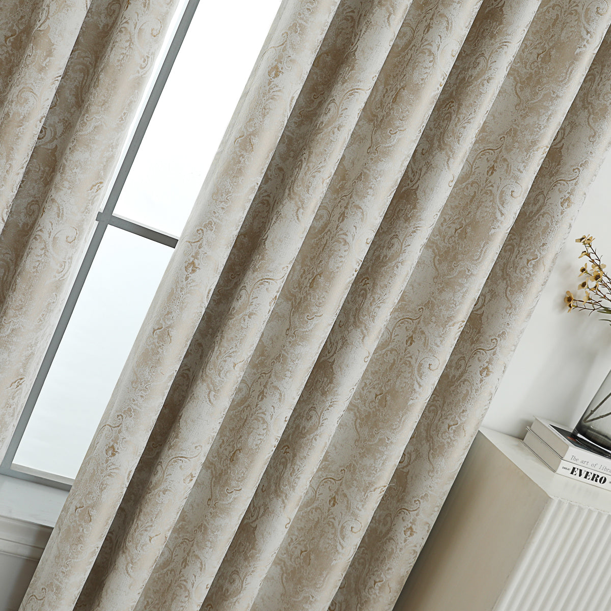 Poetic Cloud Embossed Curtain